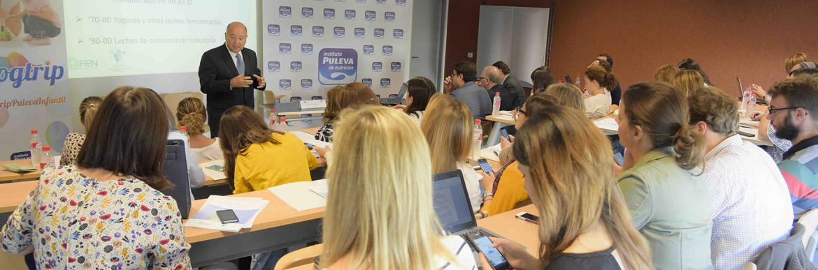 Ponencia durante el Blogtrip grandes retos de la alimentación infantil